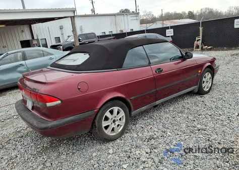 1996 Saab 900 S z USA, uszkodzony, nr VIN YS3DD75B5T7004137